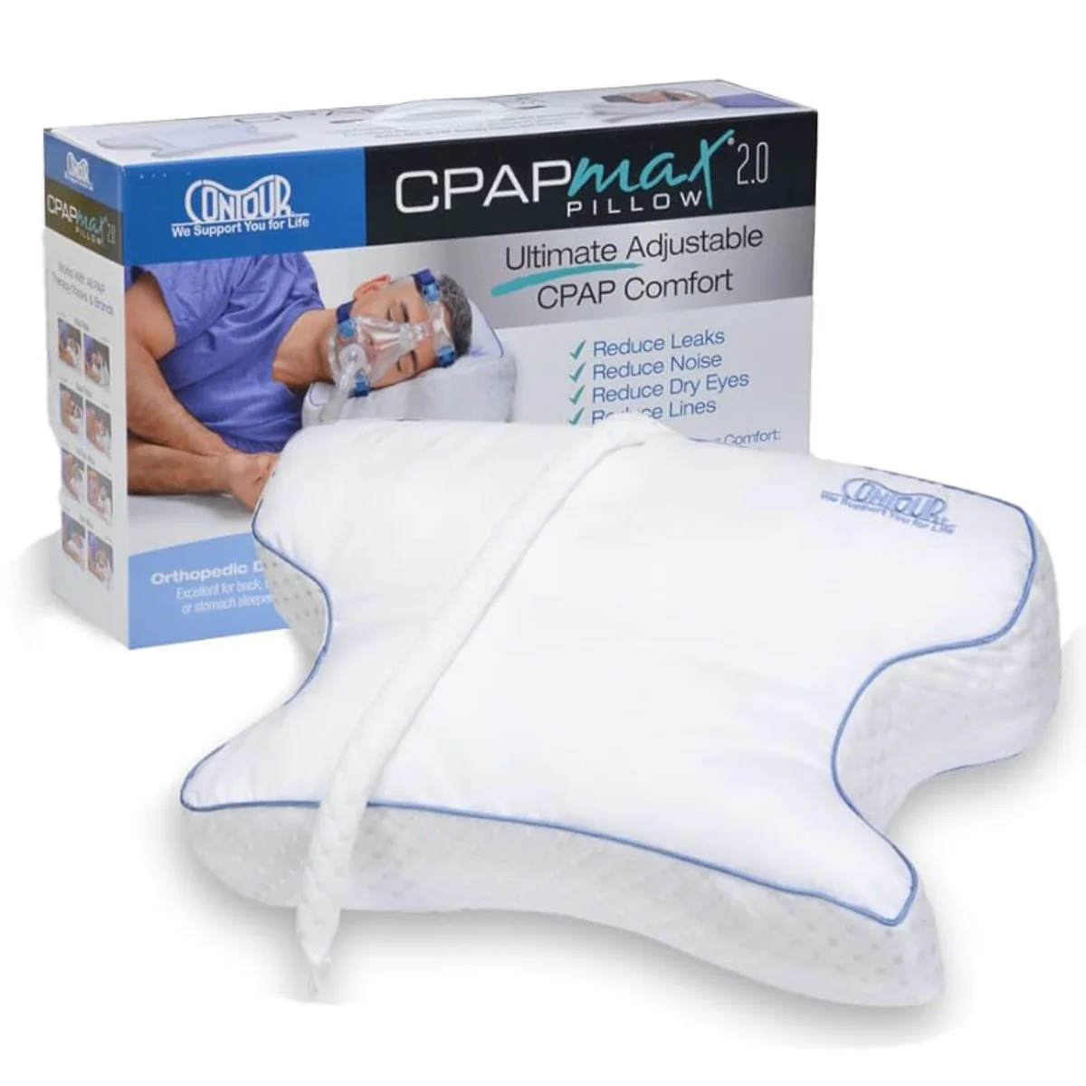 CPAP Bed Pillow CPAPMax 2.0