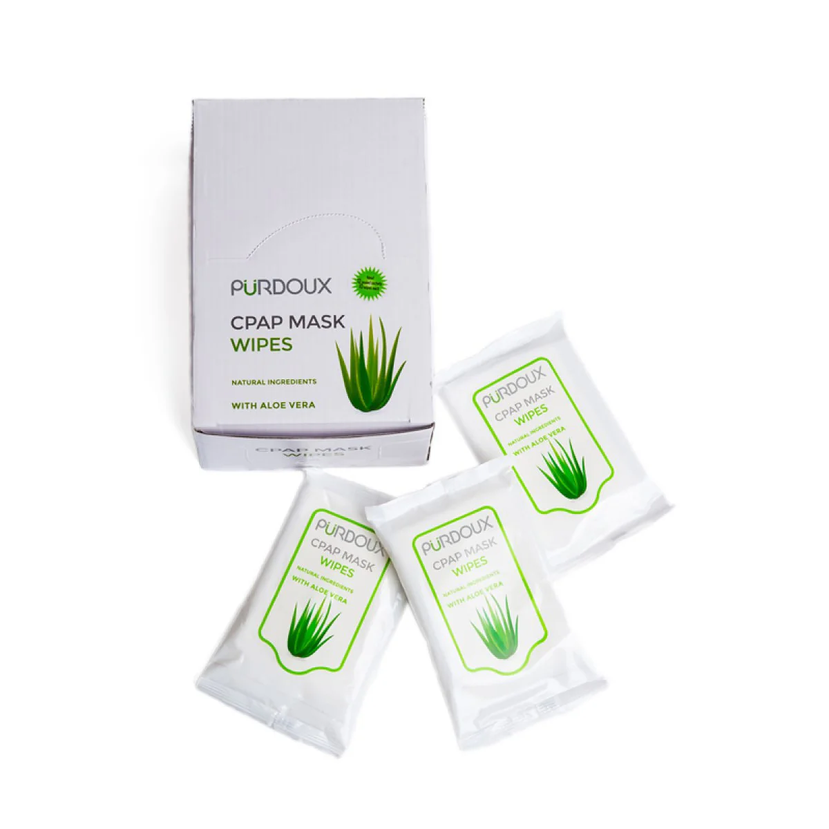 CPAP Mask Wipes Travel Pack