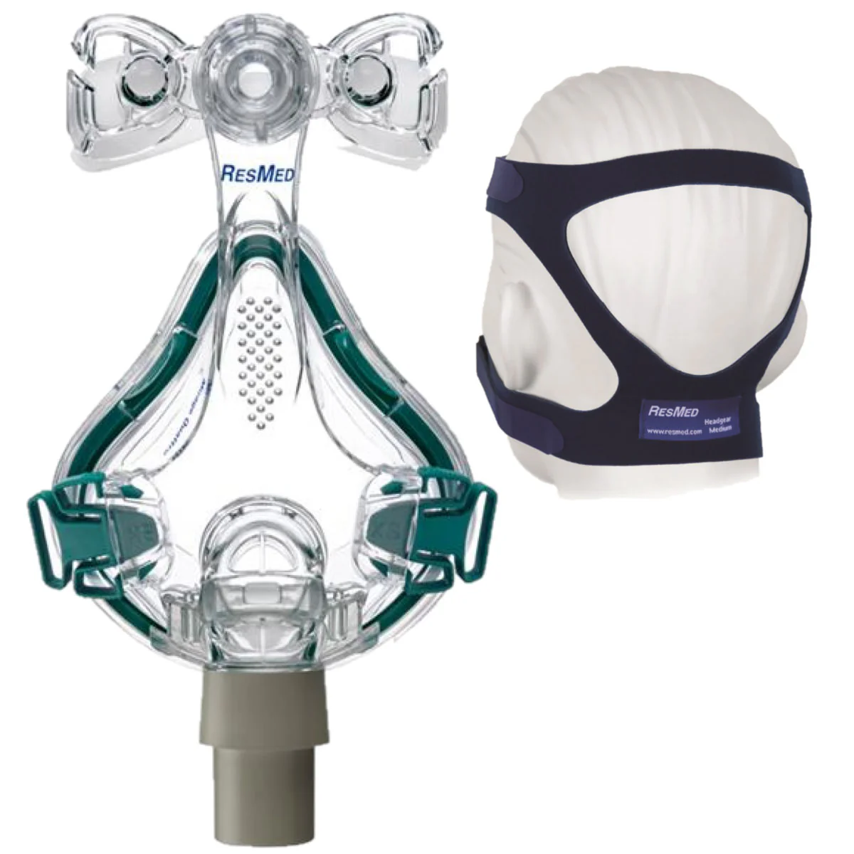 Mirage Quattro Full Face CPAP Mask Kit