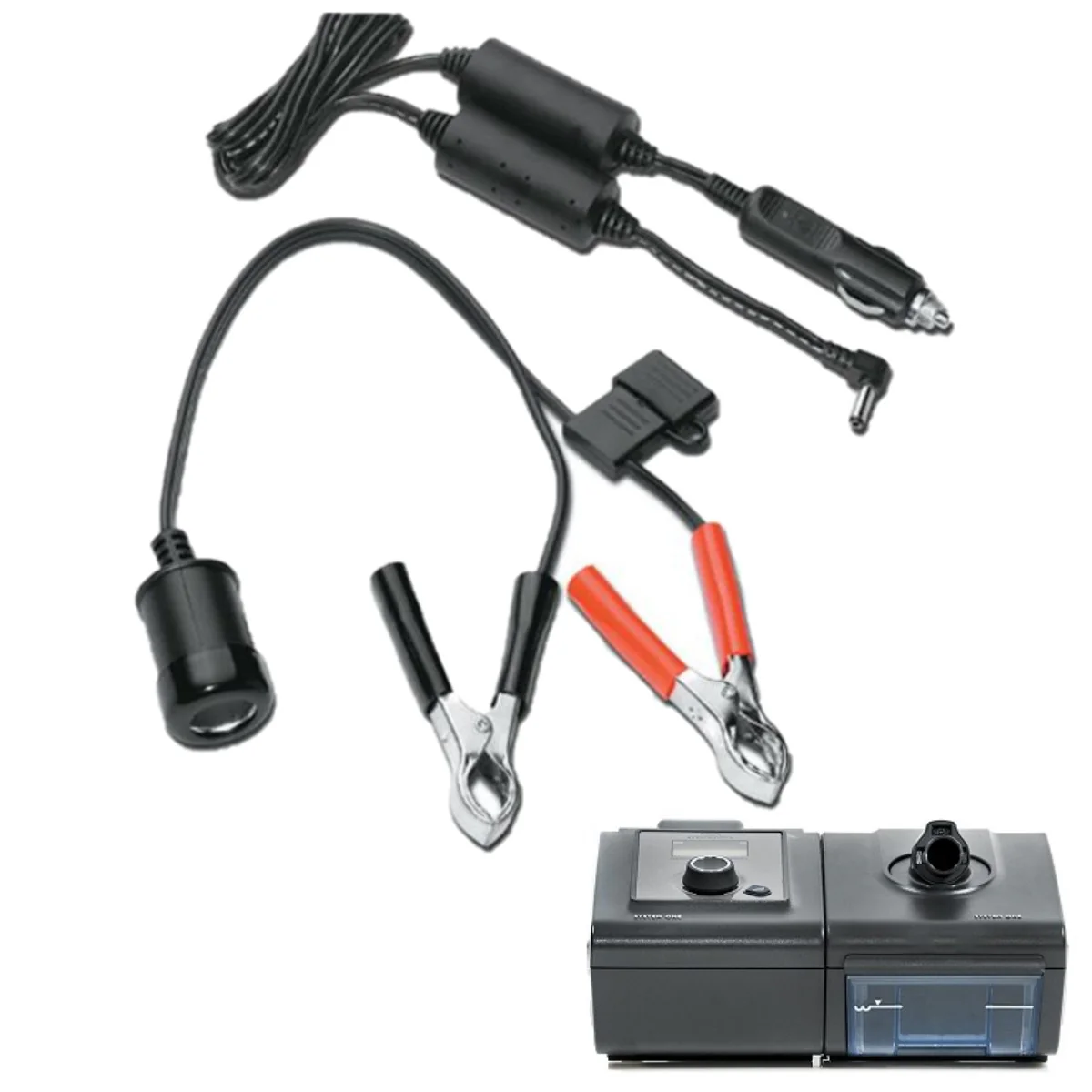 System One 12v DC Power and Battery Cable