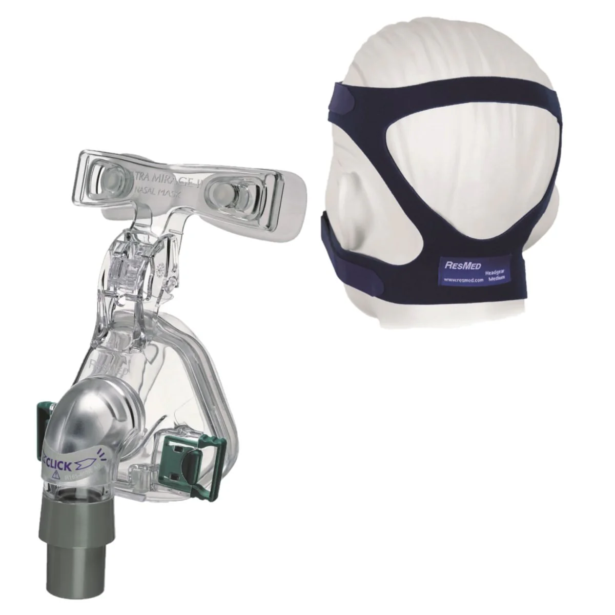 Ultra Mirage II Nasal CPAP Mask Kit